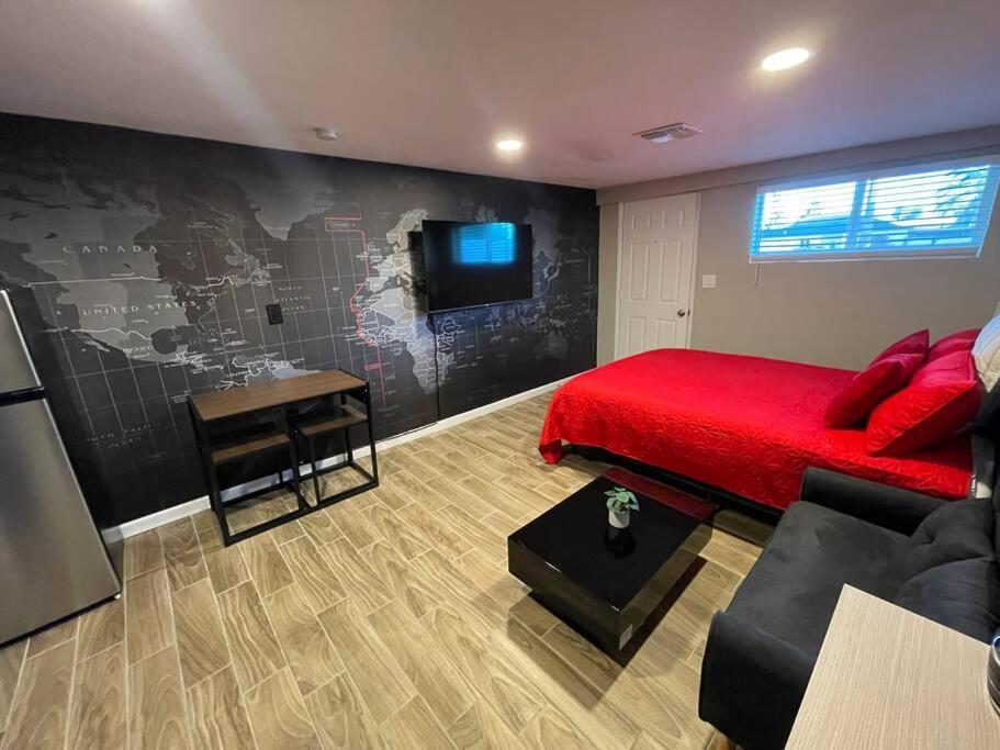 New Midtown Modern Studio With Backyard Phoenix Luaran gambar