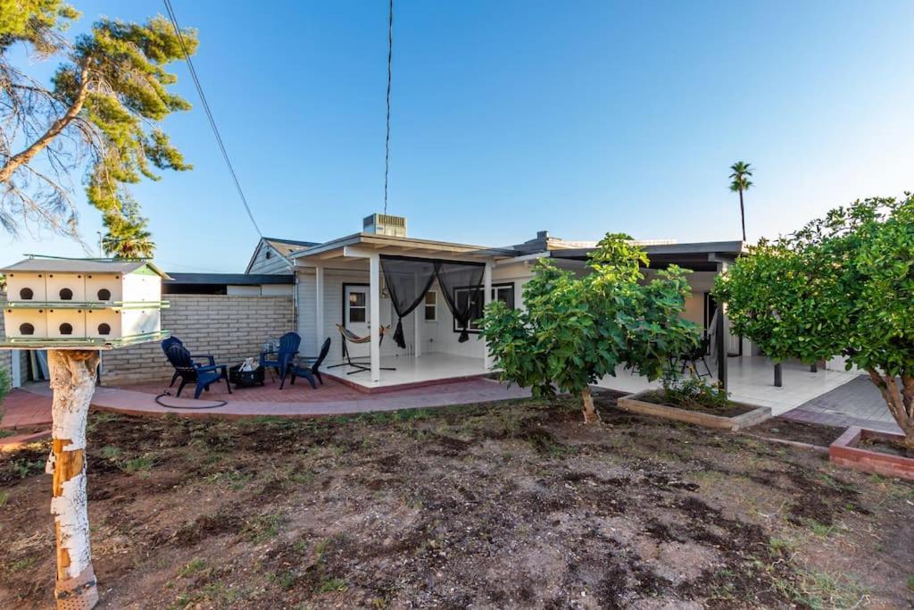 New Midtown Modern Studio With Backyard Phoenix Luaran gambar